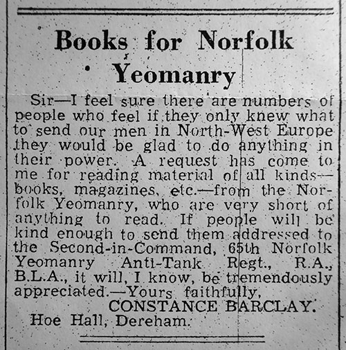 books for yeomanry
                      cutting