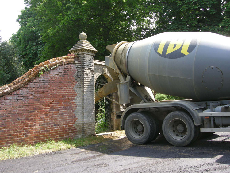 concrete lorry