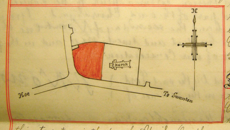 burial ground plan