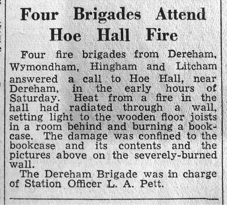 hall fire