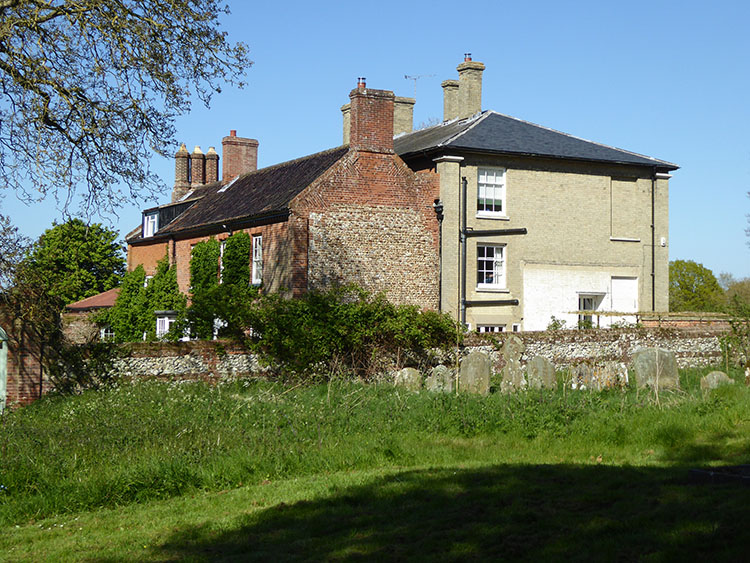 Hoe Hall rear view