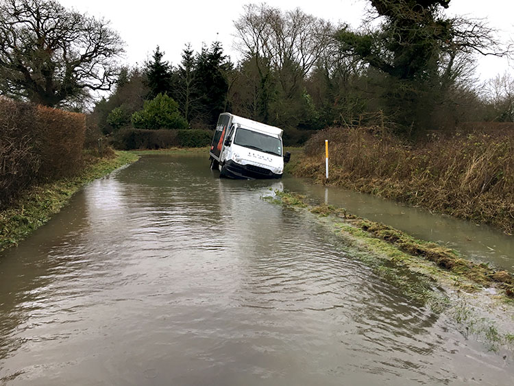 Tesco van