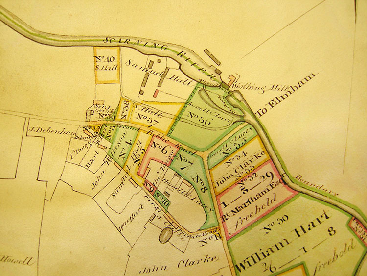 inclosure map