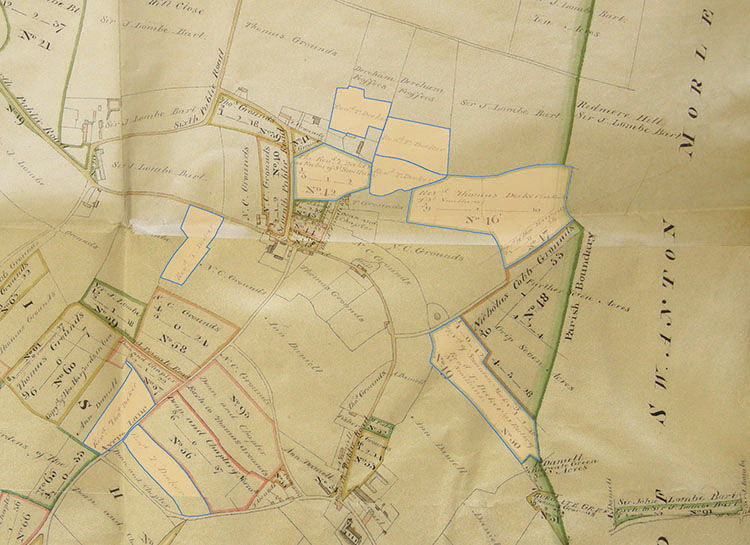 St Swithin's
                                lands